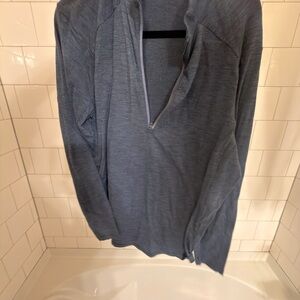 lululemon athletica Long Sleeve Shirt - Blue